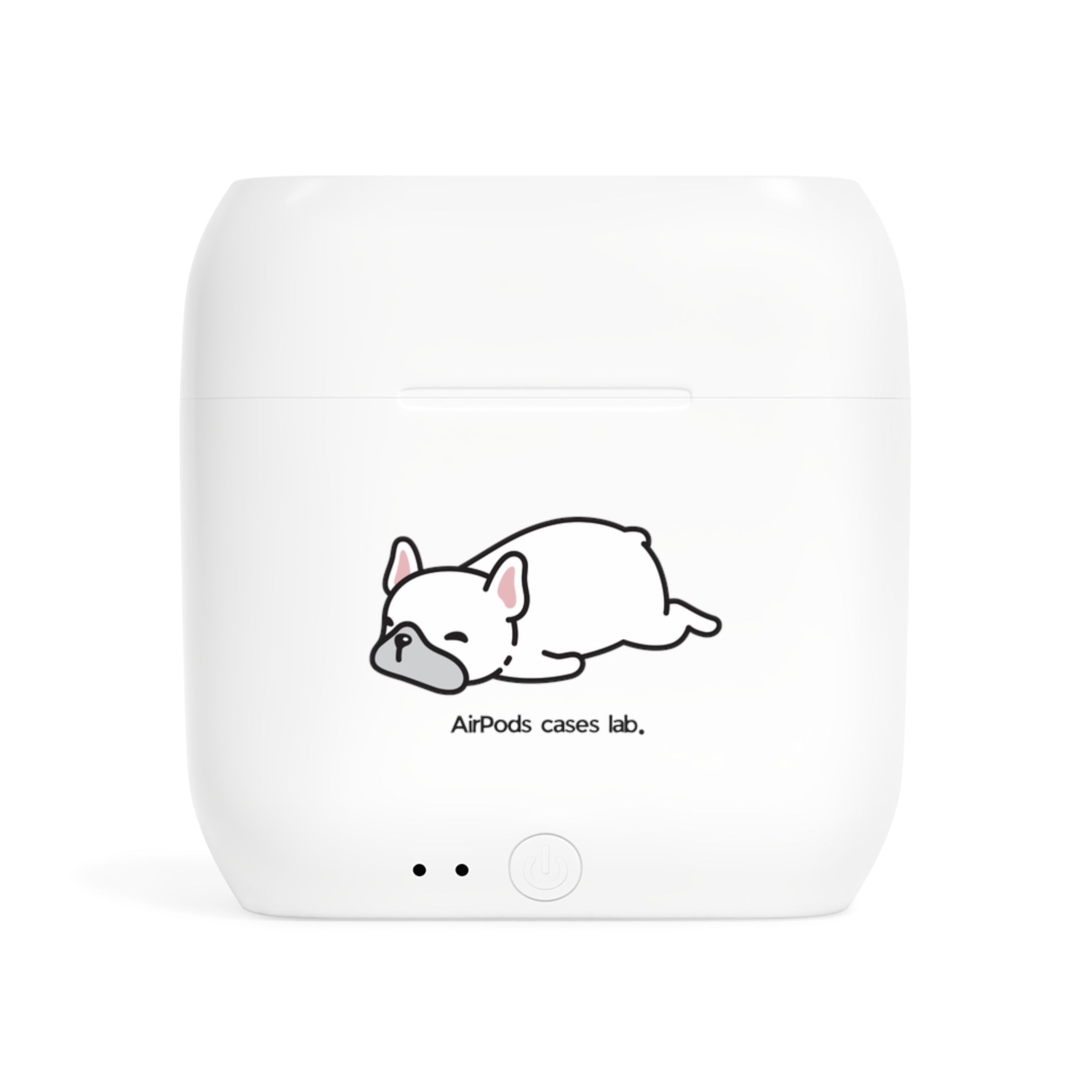 Sleeping Bulldog White Earbuds