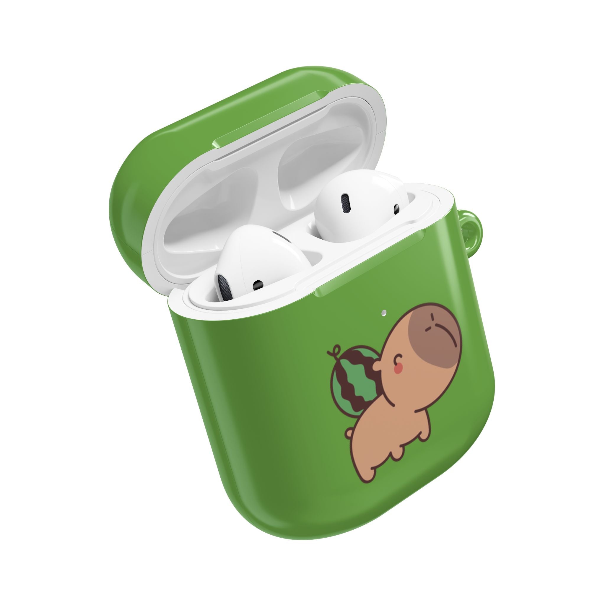 Capybara and Watermelons AirPods Case