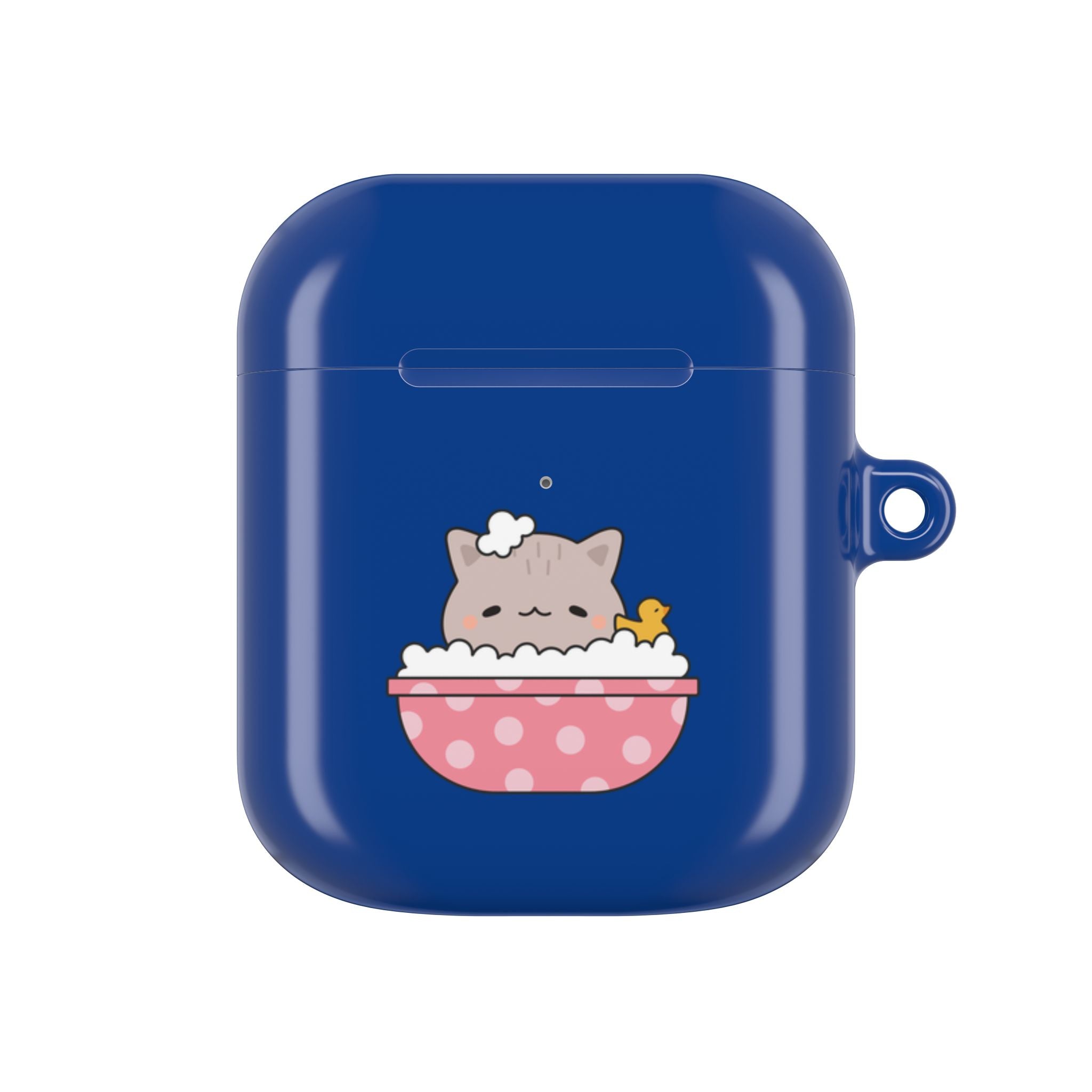 Cute Cat & Rubber Duck Bath AirPods Protective Case