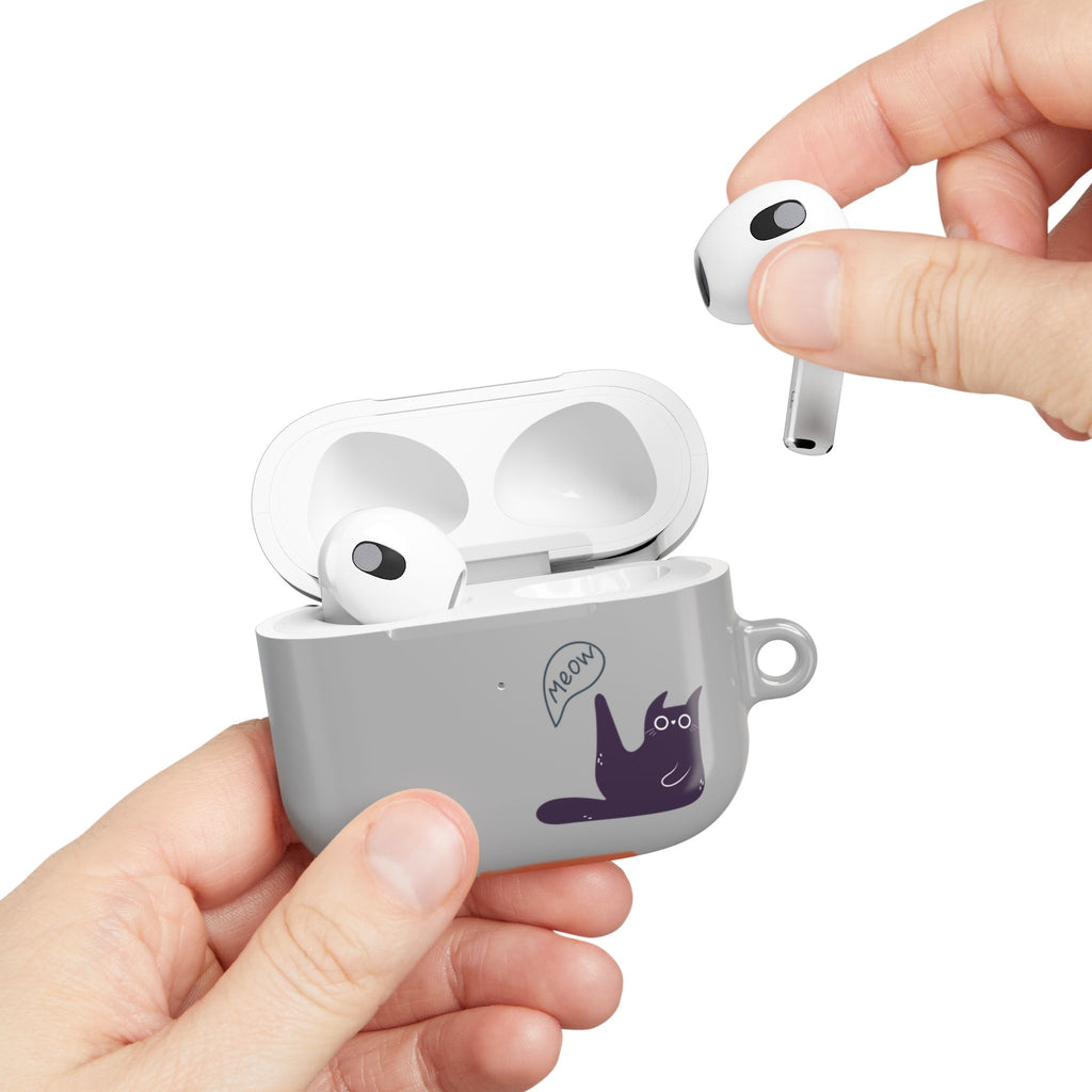 AirPods case with a Meowing Cat Kawaii
