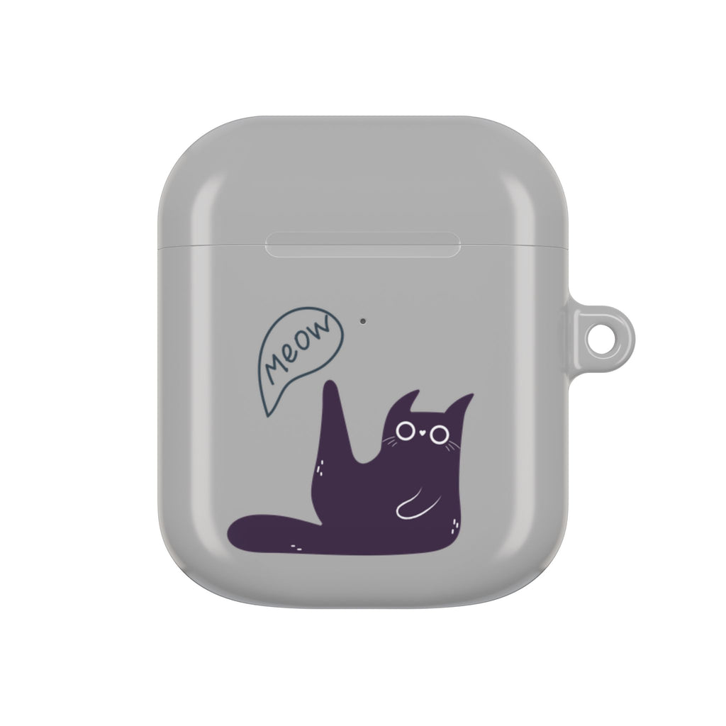 AirPods case with a Meowing Cat Kawaii