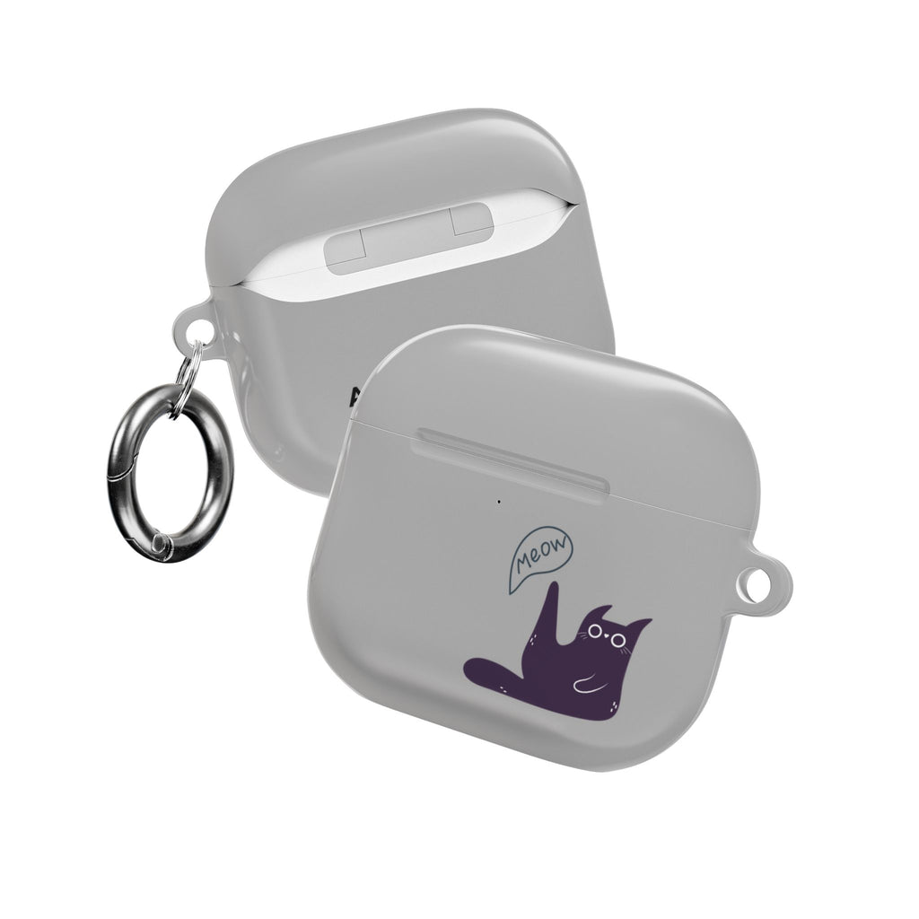 AirPods case with a Meowing Cat Kawaii
